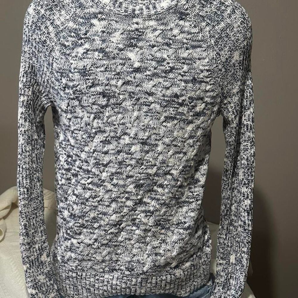 Croft-barrow Women's Grey and Blue Jumper
